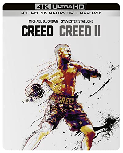 Creed/Creed II Double Steelbook [4K Ultra HD] [2018] [Blu-ray] [2022] [Region Free] von Warner Bros