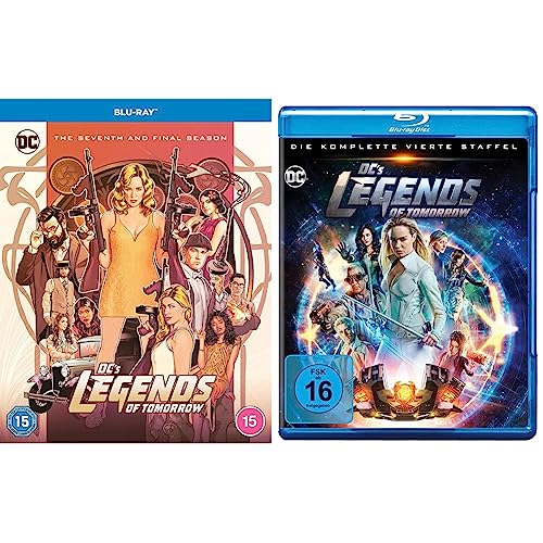 DC's Legends of Tomorrow: Season 7 [Blu-ray] [] [2022] [Region Free] & DC's Legends of Tomorrow: Staffel 4 [Blu-ray] von Warner Bros
