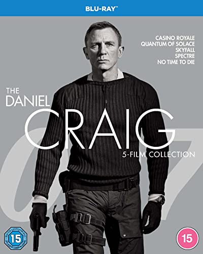 Daniel Craig 5-Film Collection [Blu-ray] [2021] [2022] [Region Free] von Warner Bros