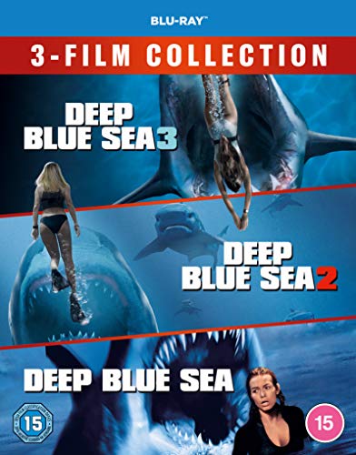 Deep Blue Sea 3-Film Collection [Deep Blue Sea / Deep Blue Sea 2 / Deep Blue Sea 3] [Blu-ray] [2020] [Region Free] von Warner Bros