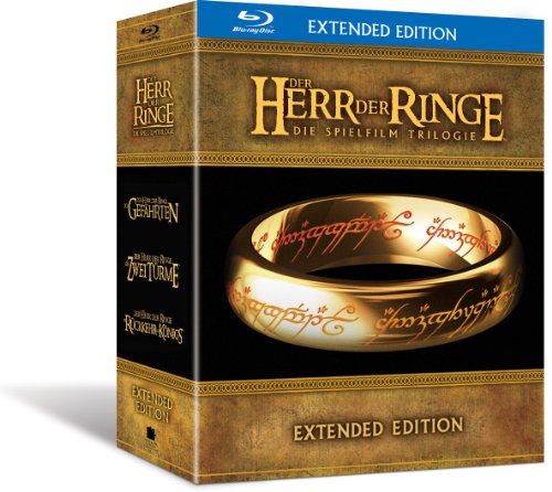 Der Herr der Ringe - Die Spielfilm Trilogie (Extended Edition) [Blu-ray] von Warner Bros.