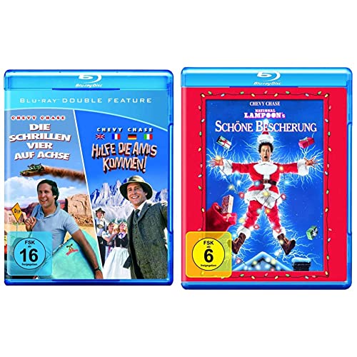 Die schrillen Vier auf Achse/Hilfe, die Amis kommen [Blu-ray] & Schöne Bescherung [Blu-ray] von Warner Bros.