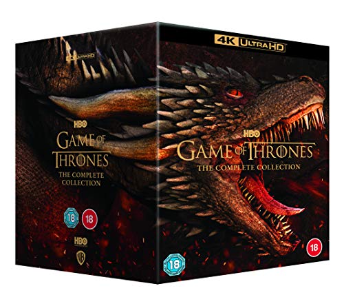 Game Of Thrones: Seasons 1-8 4K Ultra-HD [2019] [Region Free] [Blu-ray] von Warner Bros