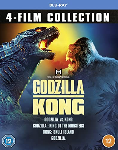 Godzilla & Kong 4-Film Collection [Blu-ray] [2021] [Region Free] von Warner Bros