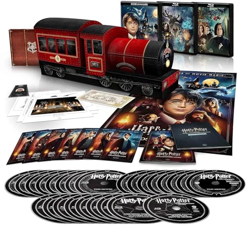 Harry Potter The Complete Collection: 20th Anniversary Collector's Edition [4K Ultra-HD] [2001] [Blu-ray] [2021] [Region Free] von Warner Bros