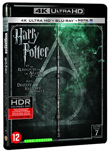 Harry potter 7 : les reliques de la mort, vol. 2 4k Ultra-HD [Blu-ray] [FR Import] von Warner Home Video