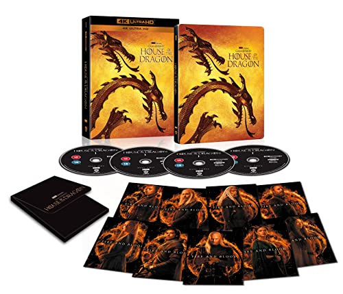 House of the Dragon: Season 1 [4K Ultra HD Steelbook] [2022] - Amazon Exclusive von Warner Bros