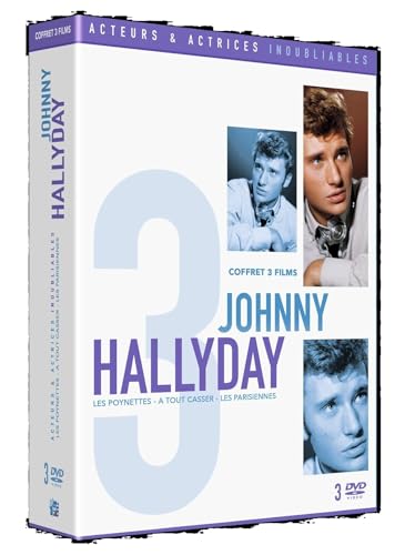 Johnny hallyday - coffret 3 films : les poneyttes + à tout casser + les parisiennes [FR Import] von Warner Bros.