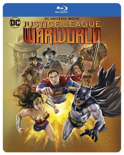 Justice League: Warworld Steelbook [Blu-ray] [2023] [Region Free] von Warner Bros