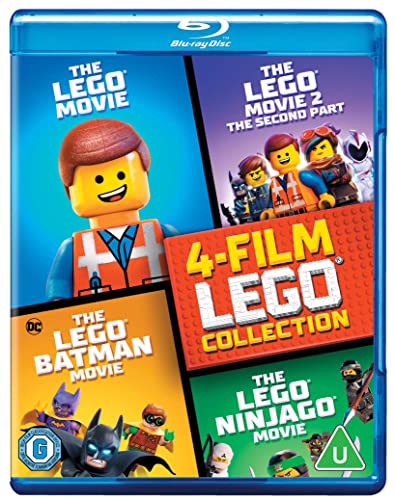 LEGO 4-Film Collection [Blu-Ray] [2014] [2023] [Region Free] von Warner Bros