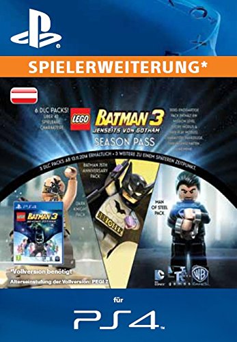 LEGO Batman 3 - Jenseits von Gotham Season Pass [PS4 PSN Code für österreichisches Konto] von Warner Bros.