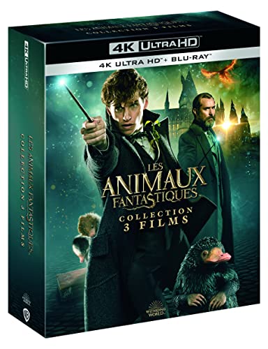 Les animaux fantastiques 1 à 3 : les animaux fantastiques + les crimes de grindelwald + les secrets de dumbledore 4k ultra hd [Blu-ray] [FR Import] von Warner Bros.