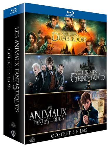 Les animaux fantastiques 1 à 3 : les animaux fantastiques + les crimes de grindelwald + les secrets de dumbledore [Blu-ray] [FR Import] von Warner Bros.