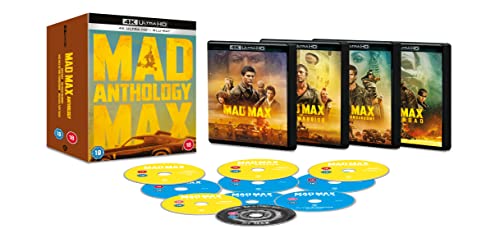 Mad Max Anthology [4K Ultra-HD] [1979] [Blu-ray] [Region Free] von Warner Bros