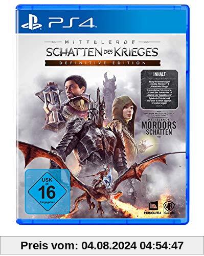 Mittelerde: Schatten des Krieges - Definitive Edition - [PlayStation 4] von Warner Bros.