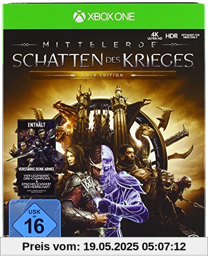 Mittelerde: Schatten des Krieges - Gold Edition - [Xbox One] von Warner Bros.