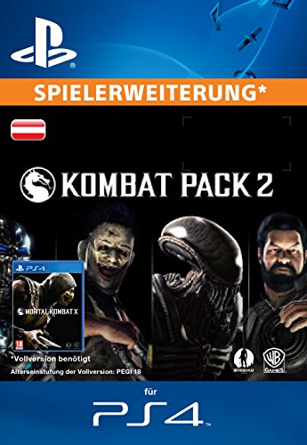 Mortal Kombat X Kombat Pack 2 [Erweiterung] [PSN Code für österreichisches Konto] von Warner Bros.