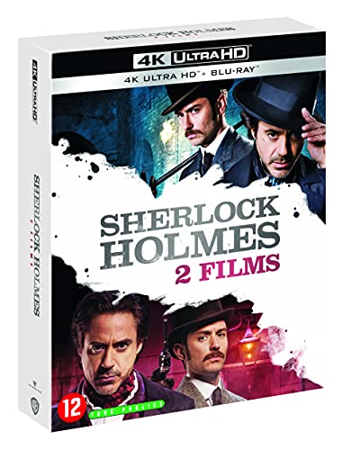 Sherlock holmes + sherlock holmes 2 : jeu d'ombres 4k Ultra-HD [Blu-ray] [FR Import] von Warner Bros.