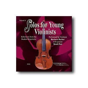 Solos for Young Violinists, Volume 6 CD by Barbara Barber and Trudi Post von Warner Bros.