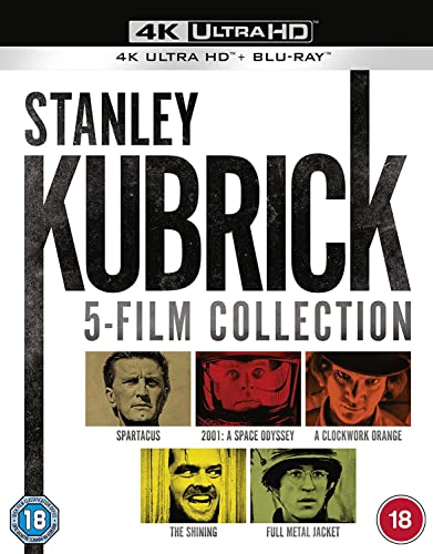 Stanley Kubrick: 5-film Collection [4K Ultra-HD] [] [Blu-ray] [1960] [Region Free] von Warner Bros