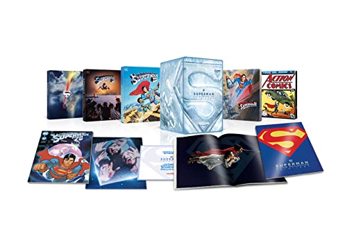 Superman I-IV Steelbook Collection [4K Ultra HD] [] [Blu-ray] [2023] [Region Free] von Warner Bros