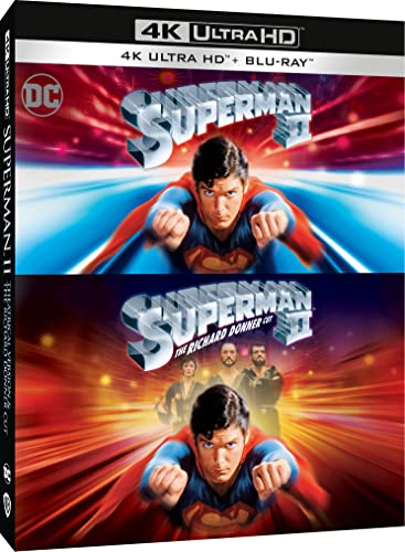 Superman II (Theatrical & Donner Cut) [4K Ultra HD] [1980] [Blu-ray] [2023] [Region Free] von Warner Bros