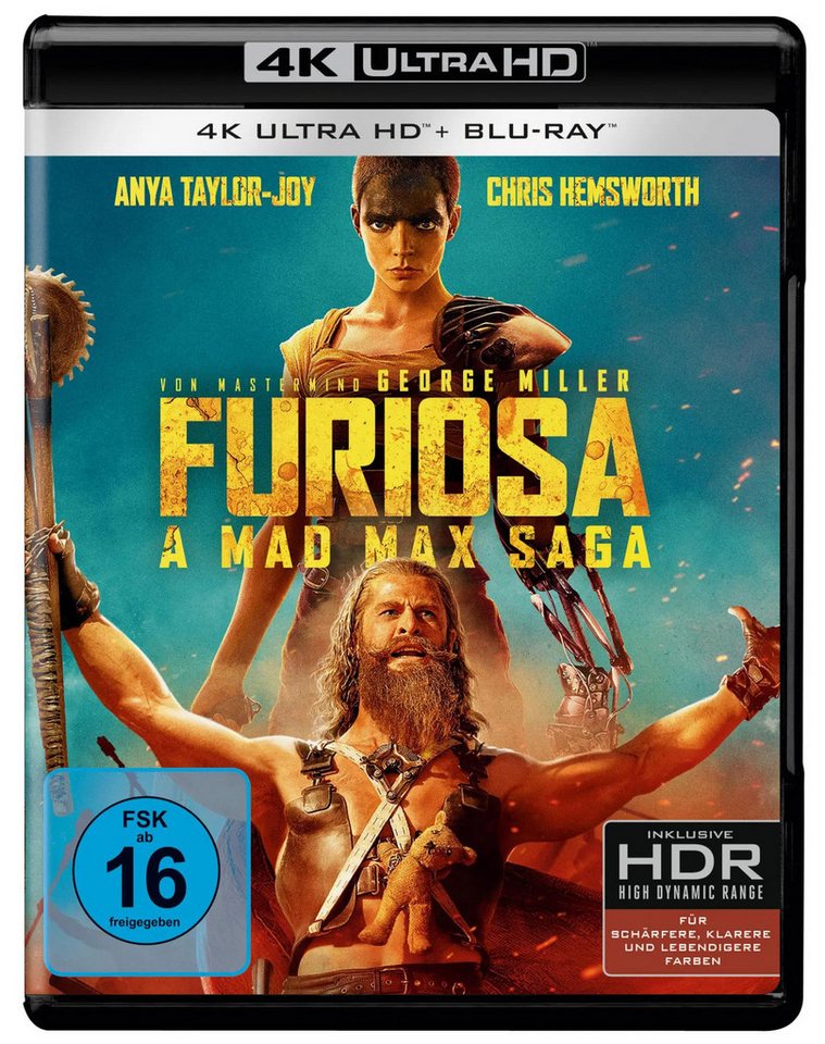 Warner Bros. Blu-ray Furiosa: A Mad Max Saga - 4K UHD Warner Bros. Blu-ray Furiosa: A Mad Max Saga - 4K UHD von Warner Bros.