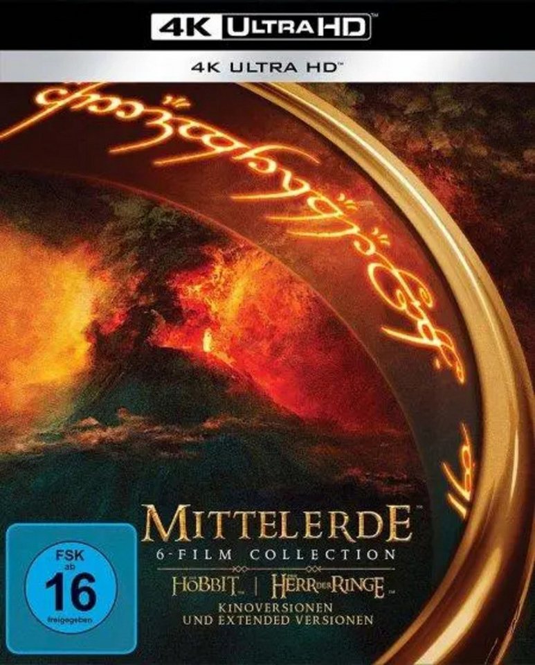 Warner Bros. Blu-ray Mittelerde 6-Film Collection - 4K UHD Warner Bros. Blu-ray Mittelerde 6-Film Collection - 4K UHD von Warner Bros.