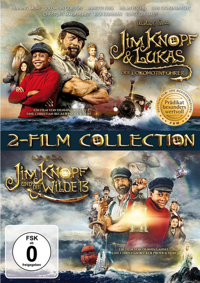 Warner Bros. DVD Jim Knopf & Lukas der Lokomotivführer + Jim Knopf und die Wilde 13 Warner Bros. DVD Jim Knopf & Lukas der Lokomotivführer + Jim Knopf und die Wilde 13 von Warner Bros.