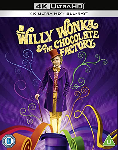 Willy Wonka & The Chocolate Factory [4K Ultra-HD] [1971] [Blu-ray] [Region Free] von Warner Bros