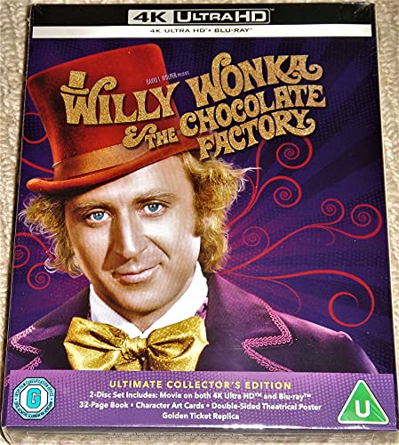 Willy Wonka & The Chocolate Factory Ultimate Collector's Edition [Amazon Exclusive] [4K Ultra HD] [1971] [Blu-ray] [Region Free] von Warner Bros