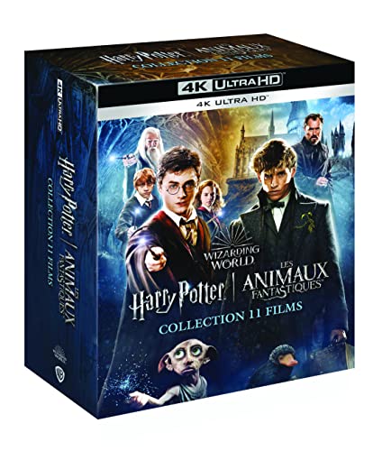 Wizarding world : harry potter 1 à 7.2 + les animaux fantastiques 1 à 3 4k ultra hd [Blu-ray] [FR Import] von Warner Bros.