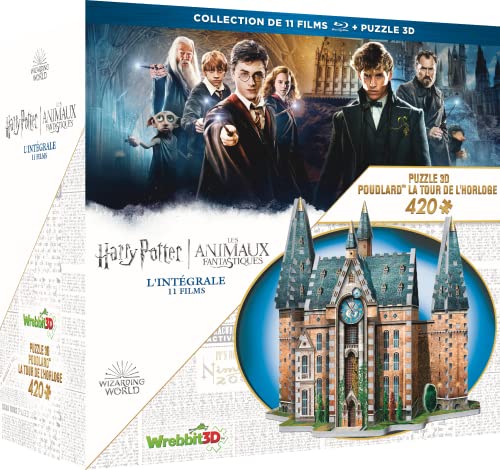 Wizarding world : harry potter 1 à 7.2 + les animaux fantastiques 1 à 3 [Blu-ray] [FR Import] von Warner Bros.