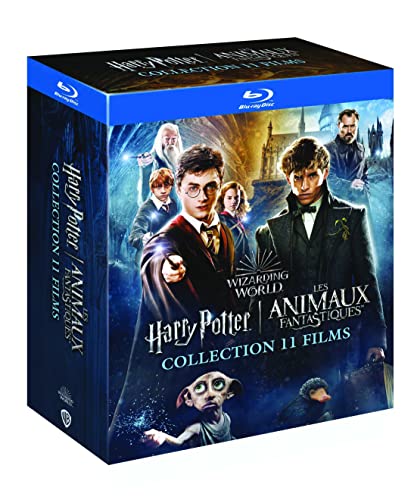 Wizarding world : harry potter 1 à 7.2 + les animaux fantastiques 1 à 3 [Blu-ray] [FR Import] von Warner Bros.
