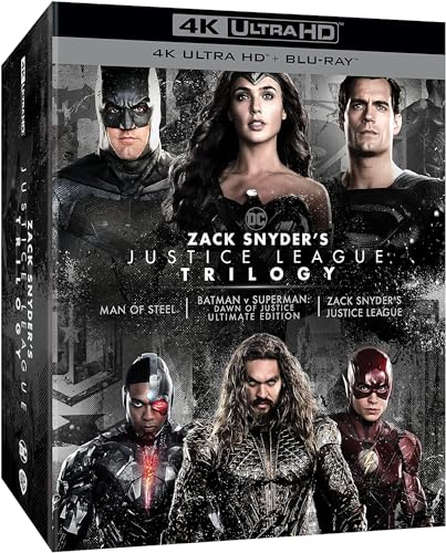 Zack Snyder's Justice League Trilogy Ultimate Collector's Edition [4K Ultra-HD] [2021] [Blu-ray] [Region Free] von Warner Bros