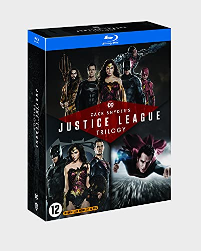 Zack snyder dc - 3 films : man of steel + batman vs superman + justice league snyder's cut [Blu-ray] [FR Import] von AMOVO