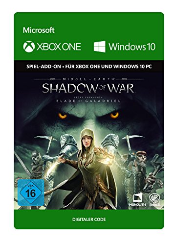 Middle-earth: Shadow of War - The Blade of Galadriel Story Expansion DLC | Xbox One/Win 10 PC - Download Code von Warner Brothers