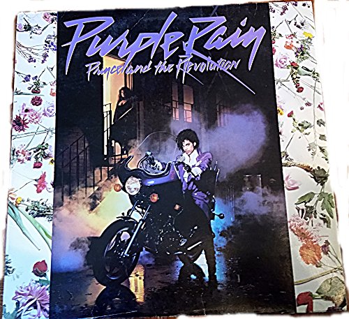 Original Prince Purple Rain Vinyl LP with Poster and Inner Photo Sleeve von Warner Brothers