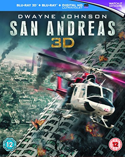 San Andreas [Blu-ray 3D] [2015] [Region Free] von Warner Brothers