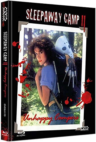 Sleepaway Camp 2 - Das Camp des Grauens 2 - Uncut - auf 222 limitiertes Mediabook Cover D [Limited Edition / Unrated inkl. Postcards] DVD - Blu-ray (Ausverkauft) von Warner Brothers