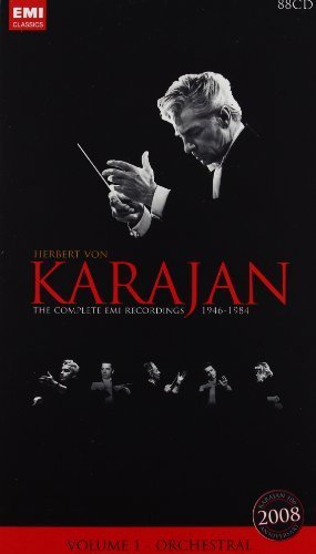 Herbert von Karajan - Complete EMI Recordings 1946-1984, Vol. 1: Orchestral by unknown Box set, Enhanced edition (2008) Audio CD von EMI CLASSICS
