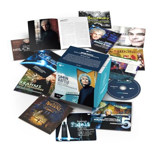 Simon Rattle: The Berlin Years (45 CD Box-Set) von Warner Classics