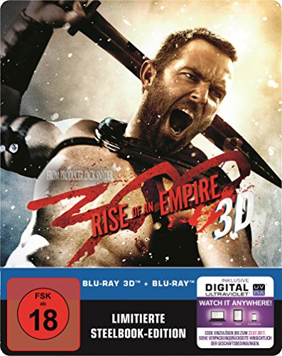 300: Rise of an Empire 2D/3D Steelbook (exklusiv bei Amazon.de) [3D Blu-ray] [Limited Edition] von Warner Home Video - DVD