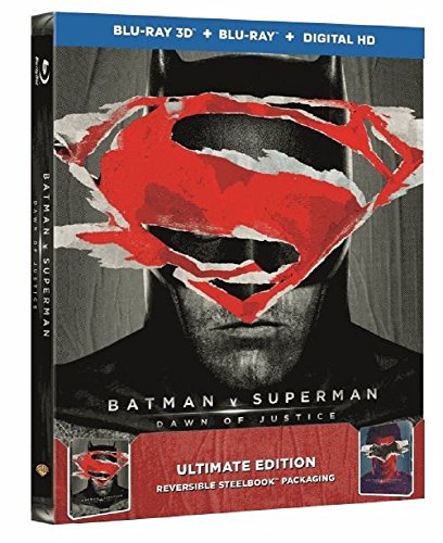 Batman v Superman: Dawn of Justice Steelbook – Ultimate Edition (exklusiv bei Amazon.de) [3D Blu-ray] [Limited Edition] von Warner Home Video - DVD