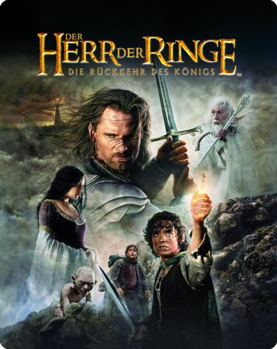 Der Herr der Ringe - Die Rückkehr des Königs (Wende Steelbook - exklusiv bei Amazon.de) [Blu-ray] von Warner Home Video - DVD