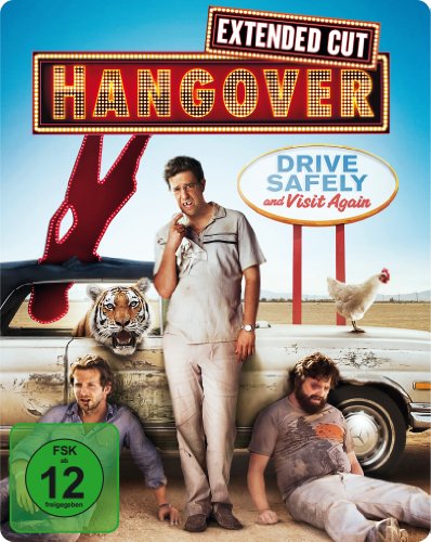 Hangover (limitiertes Steelbook, exklusiv bei Amazon.de) [Blu-ray] von Warner Home Video - DVD