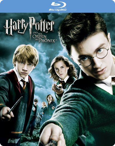 Harry Potter und der Orden des Phönix (1-Disc Steelbook) [Blu-ray] von Warner Home Video - DVD