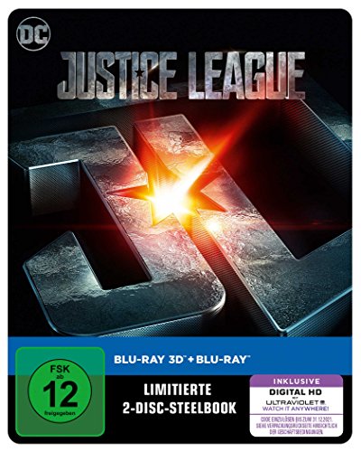 Justice League als Steelbook (Limited Edition exklusiv bei Amazon.de) [3D Blu-ray] von Warner Home Video - DVD