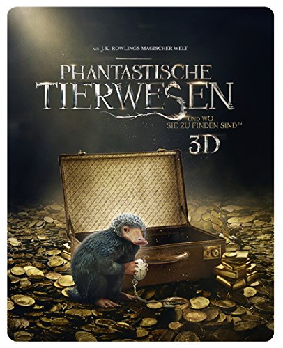 Phantastische Tierwesen und wo sie zu finden sind - Steelbook (exklusiv bei Amazon.de) [3D Blu-ray] [Limited Edition] von Warner Home Video - DVD
