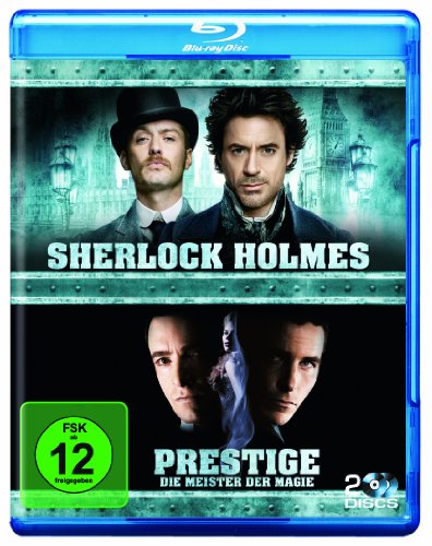 Prestige - Meister der Magie & Sherlock Holmes (2 Discs) [Blu-ray] von Warner Home Video - DVD